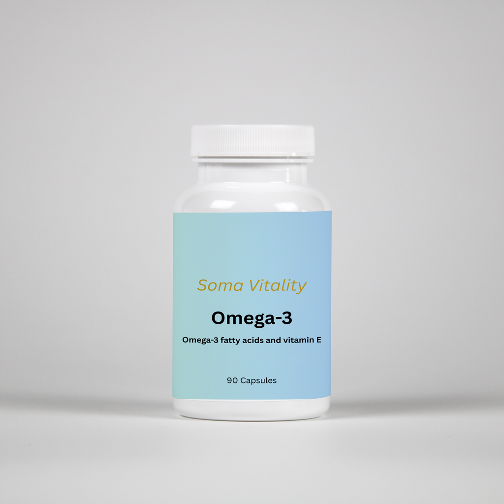 Omega-3 + Vitamin E – 90 Capsules