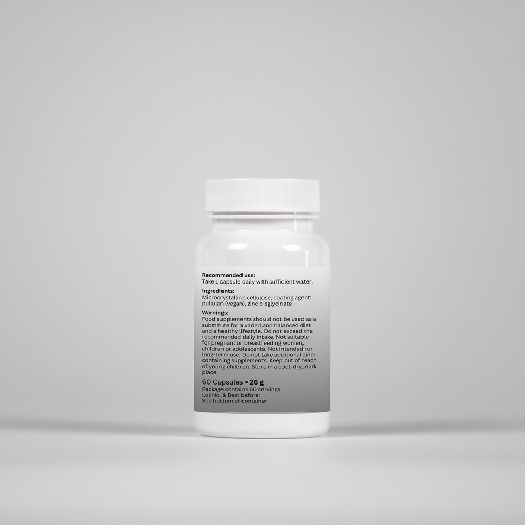 Zinc Bisglycinate – 60 Capsules