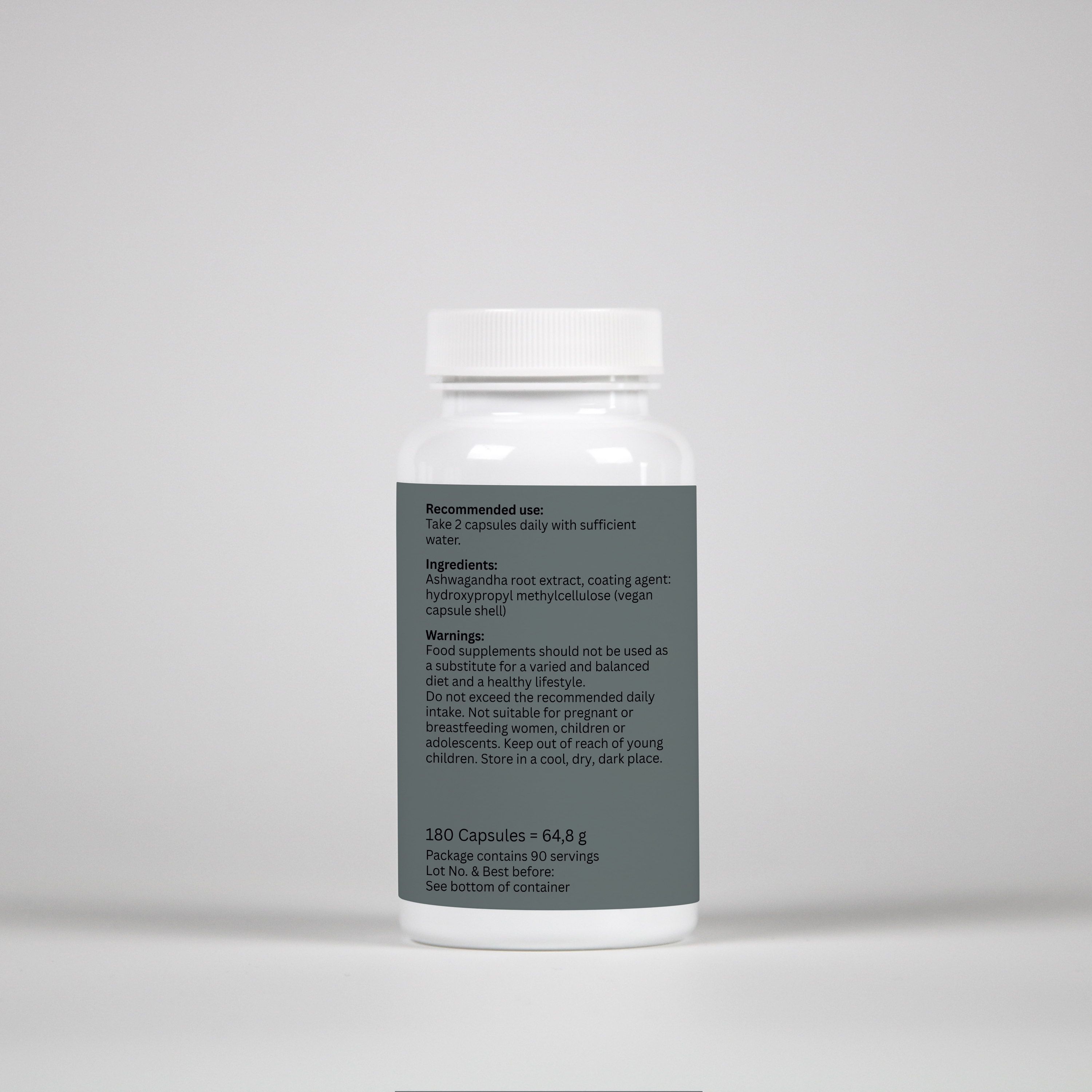 Ashwagandha – 180 Capsules