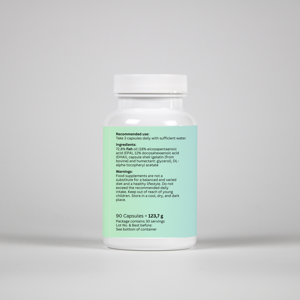 Omega-3 + Vitamin E – 90 Capsules