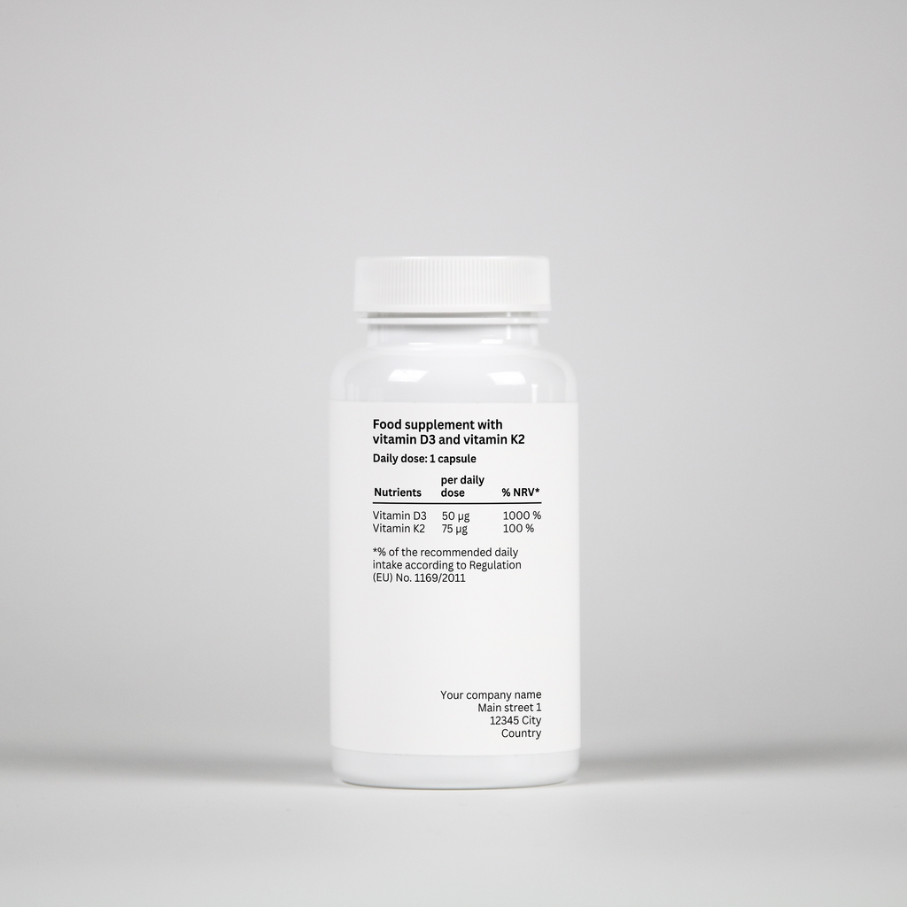 Vitamin D3 + K2 – 90 Capsules